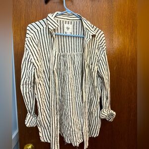 Billabong gauze button down